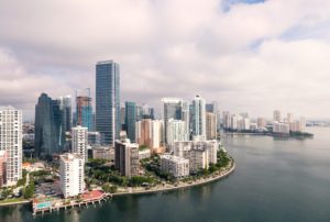 Image of Miami on the water