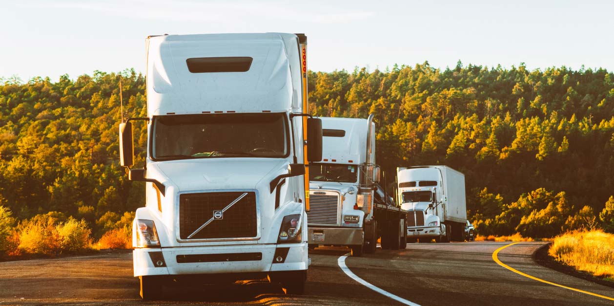 Trans Canada Movers truck on the road